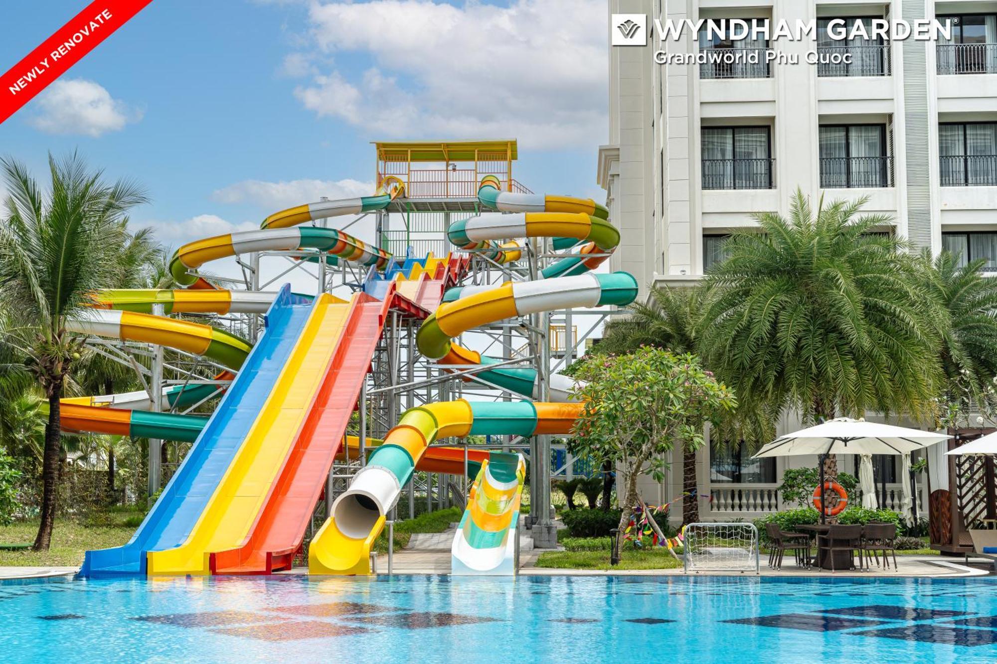 Wyndham Garden Grandworld Phu Quoc Hotell Exteriör bild